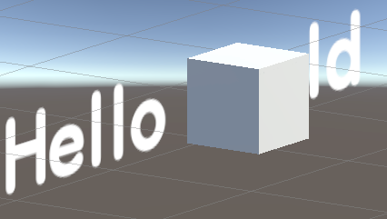 Unity Text Mesh 穿透问题